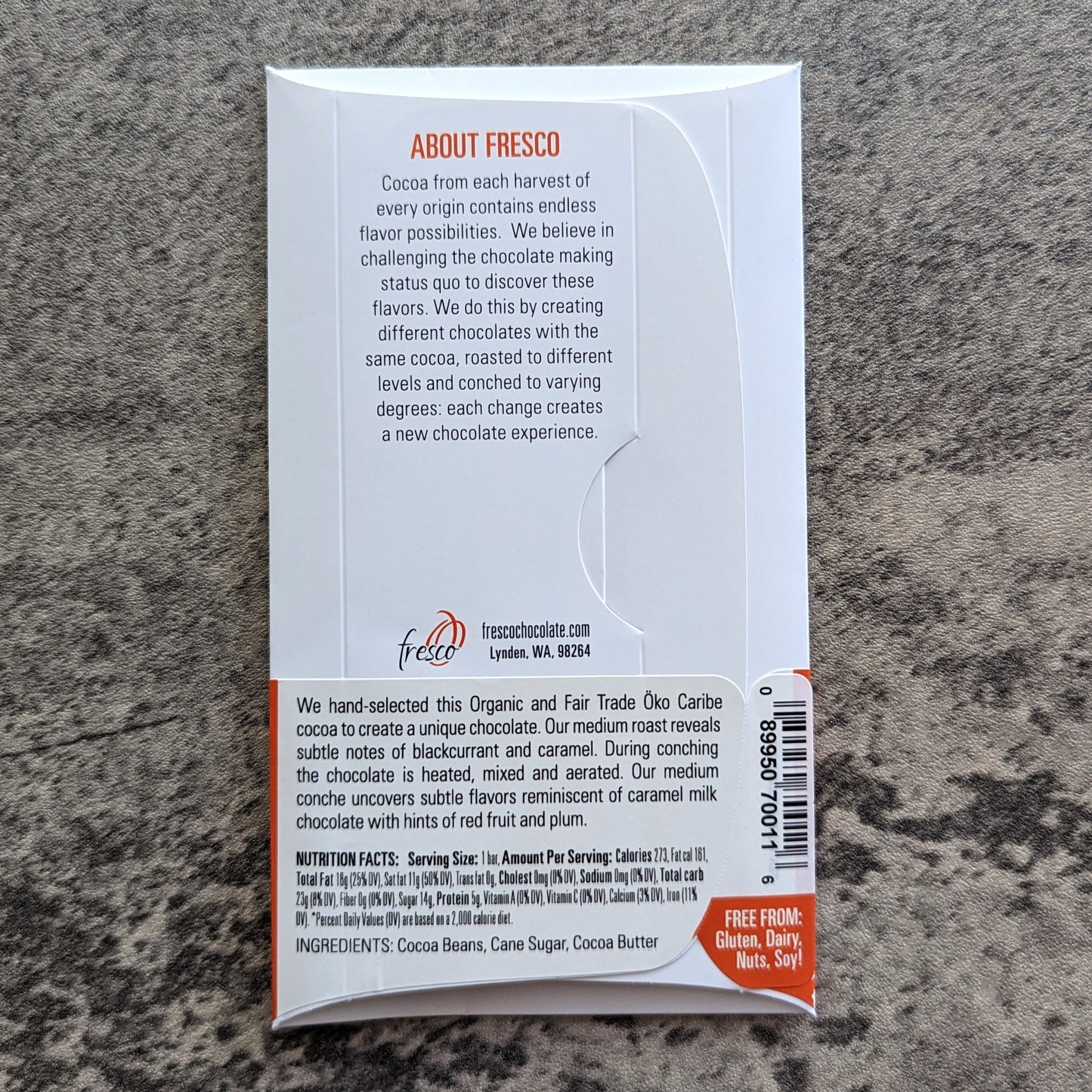 Dominican Republic Öko Caribe 72% Medium Roast Chocolate – Recipe 224