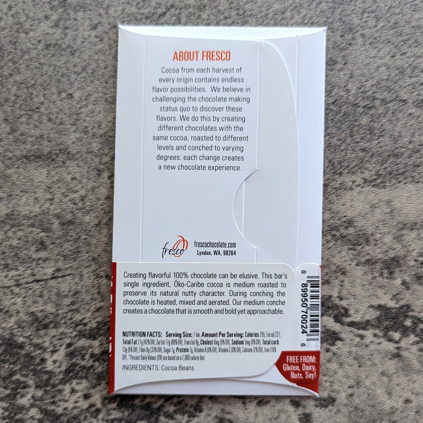 Dominican Republic Öko Caribe 100% Medium Roast Chocolate – Recipe 233