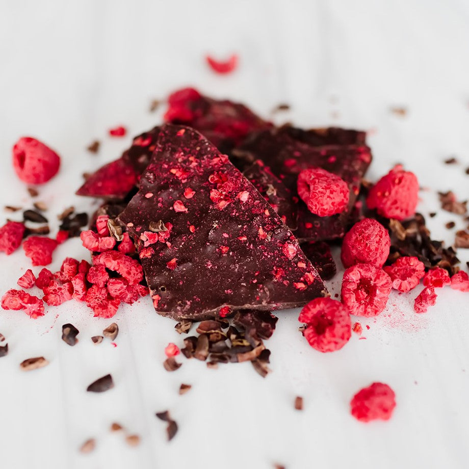 The Sweet Art of Raspberry Chocolate Bark