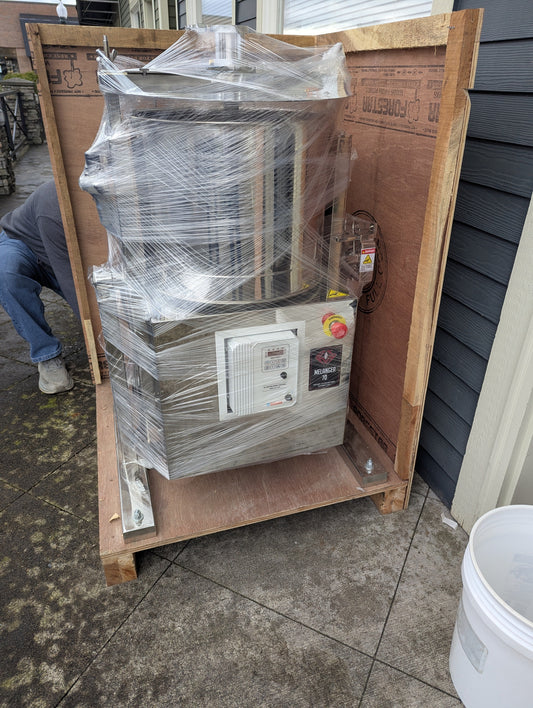 mélange arriving at Fresco