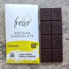Ghana 68% Light Roast Chocolate – Recipe 260