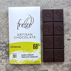Ghana 68% Dark Roast Chocolate – Recipe 261