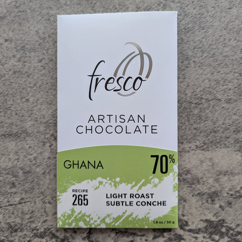 Ghana 70% Light Roast Chocolate – Recipe 265