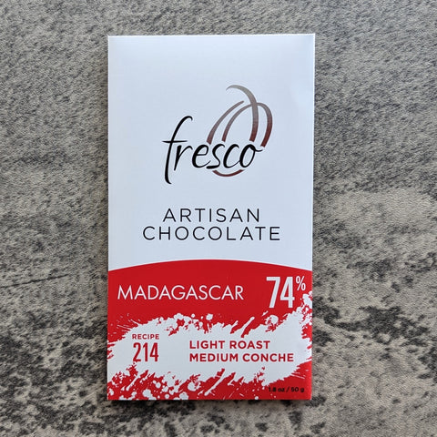 Madagascar 74% Light Roast Chocolate – Recipe 214