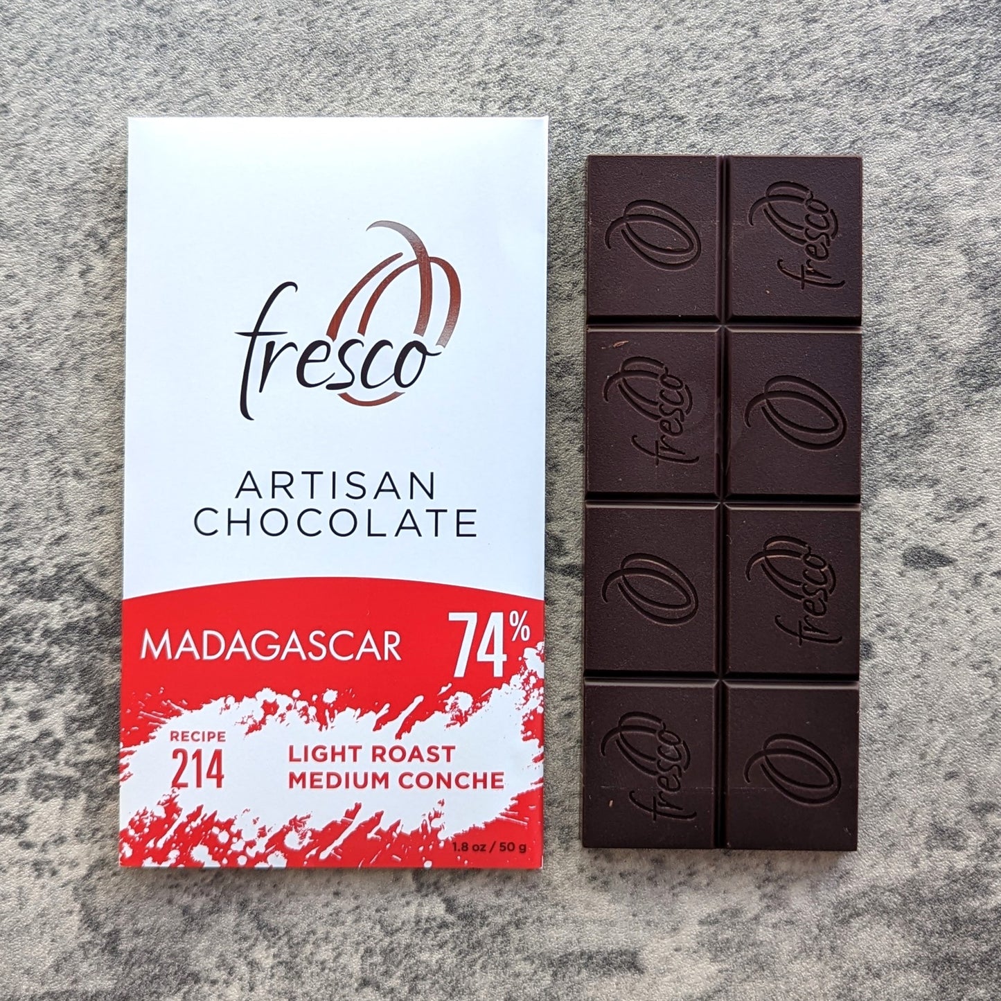 Madagascar 74% Light Roast Chocolate – Recipe 214