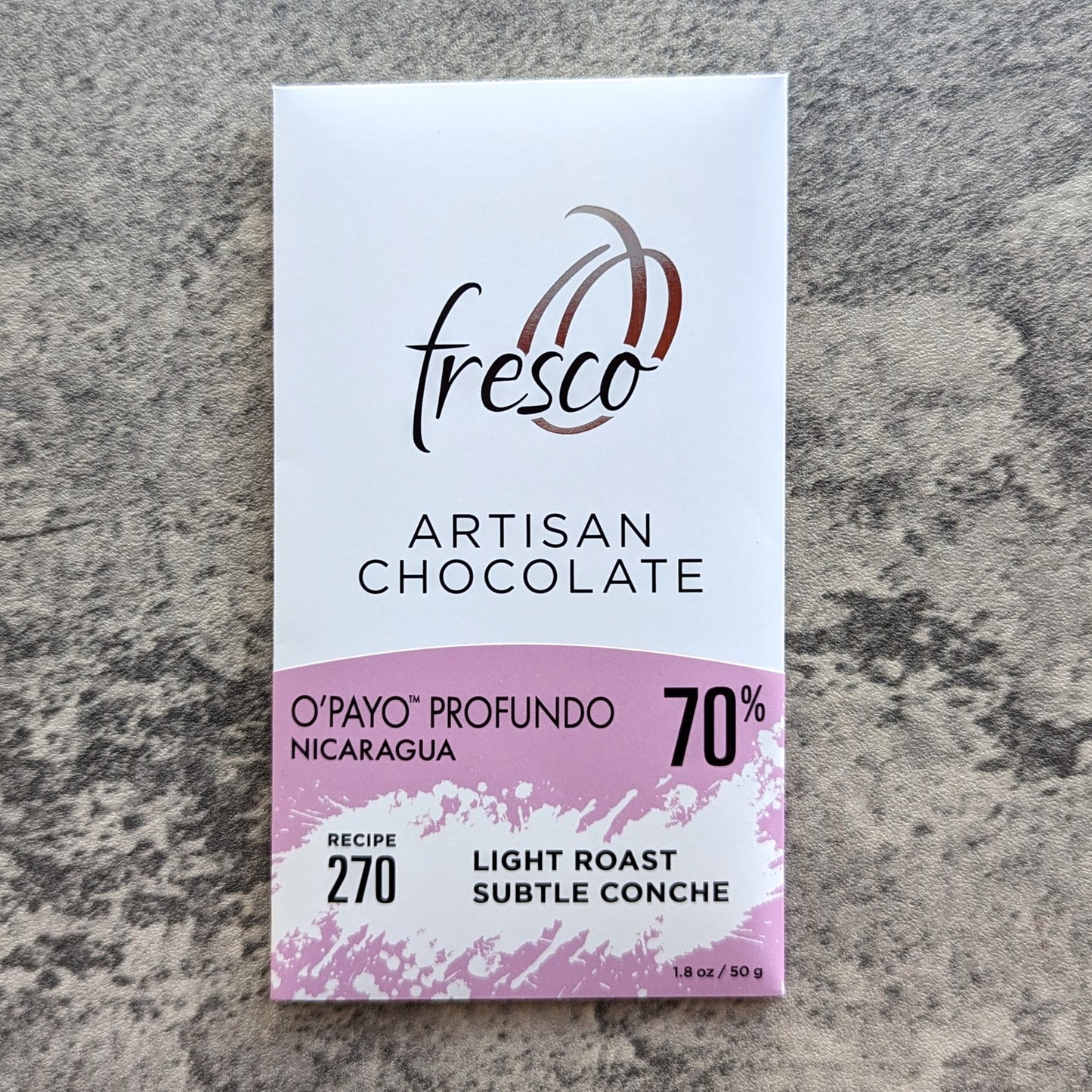 Nicaragua O’Payo 70% Light Roast Chocolate – Recipe 270