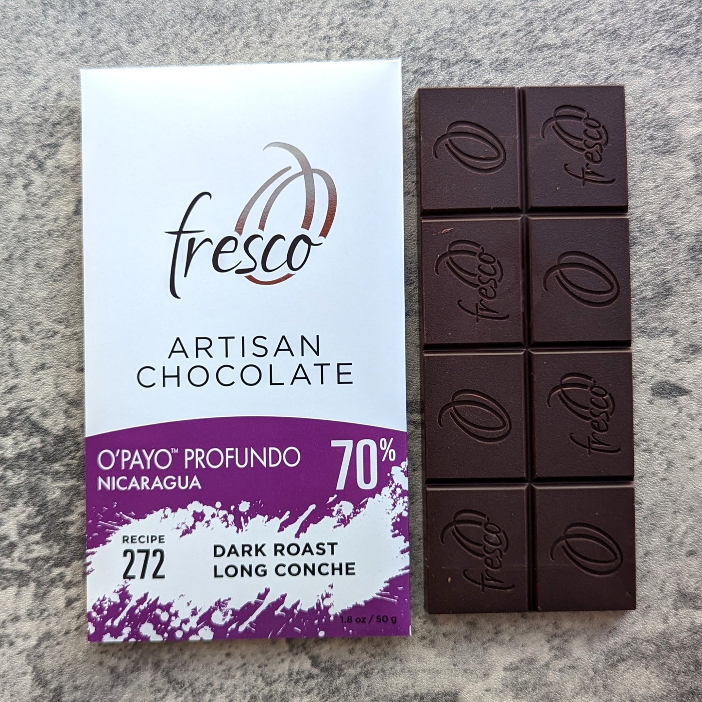 Nicaragua O’Payo 70% Dark Roast Chocolate – Recipe 272