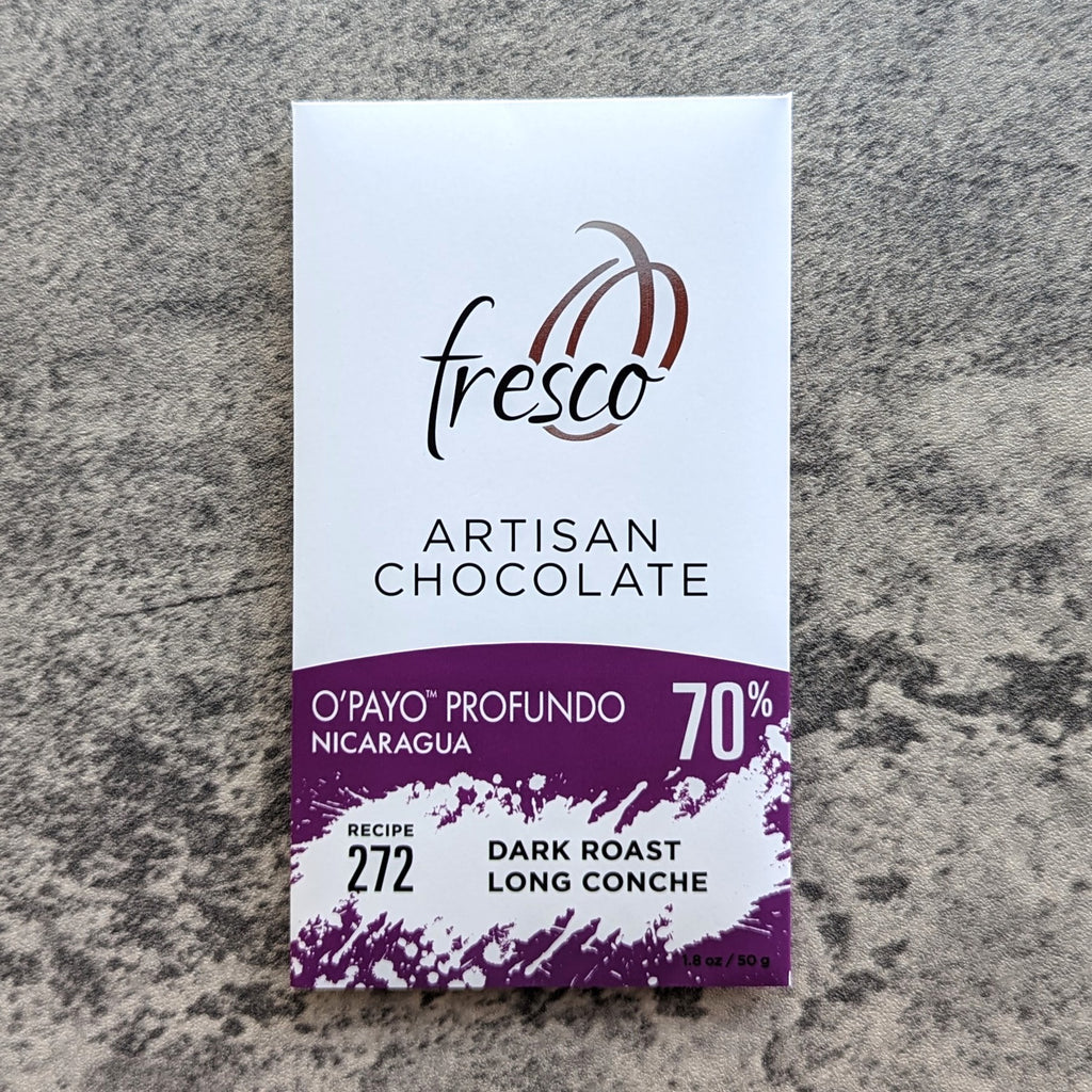 Nicaragua O’Payo 70% Dark Roast Chocolate – Recipe 272