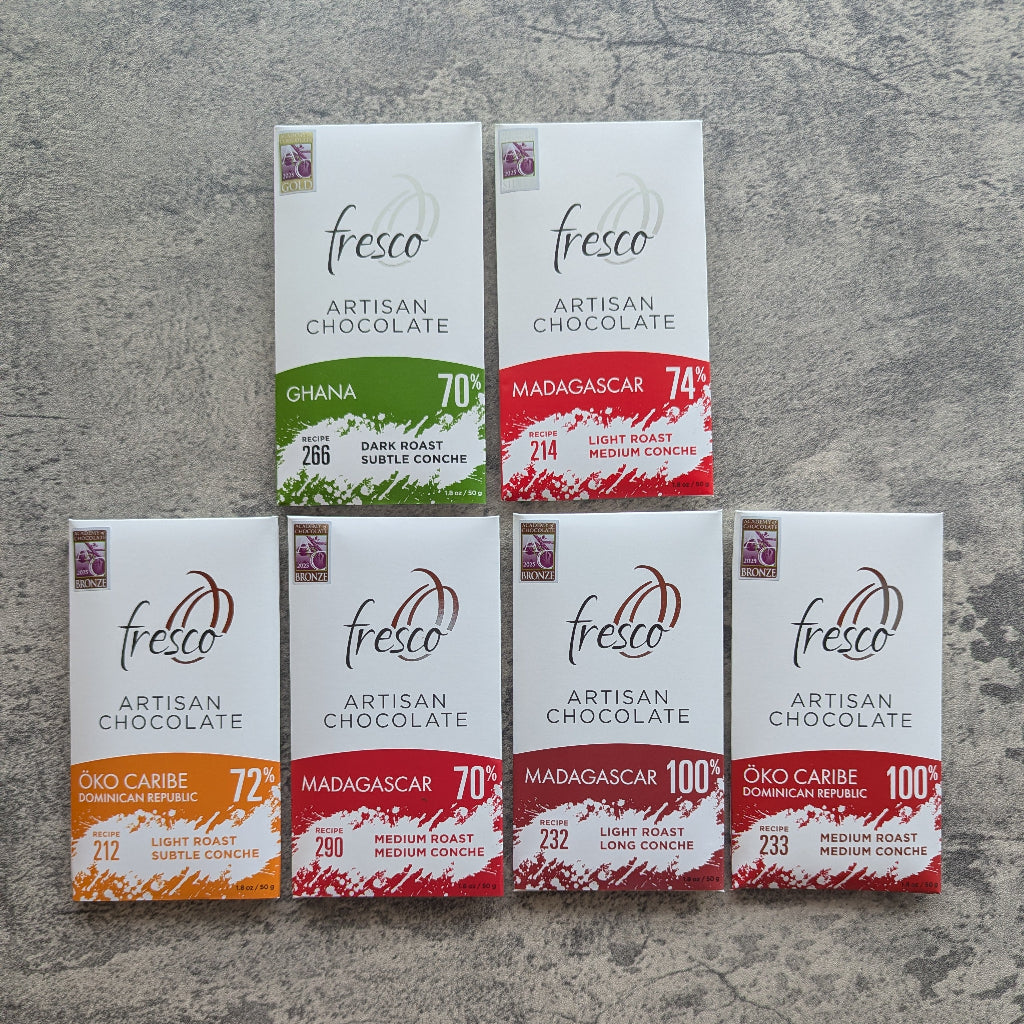 Academy of Chocolate, 2025 Award Winning Dark Chocolate Bars