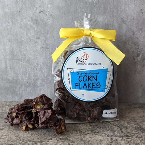 Chocolate Covered Corn Flakes